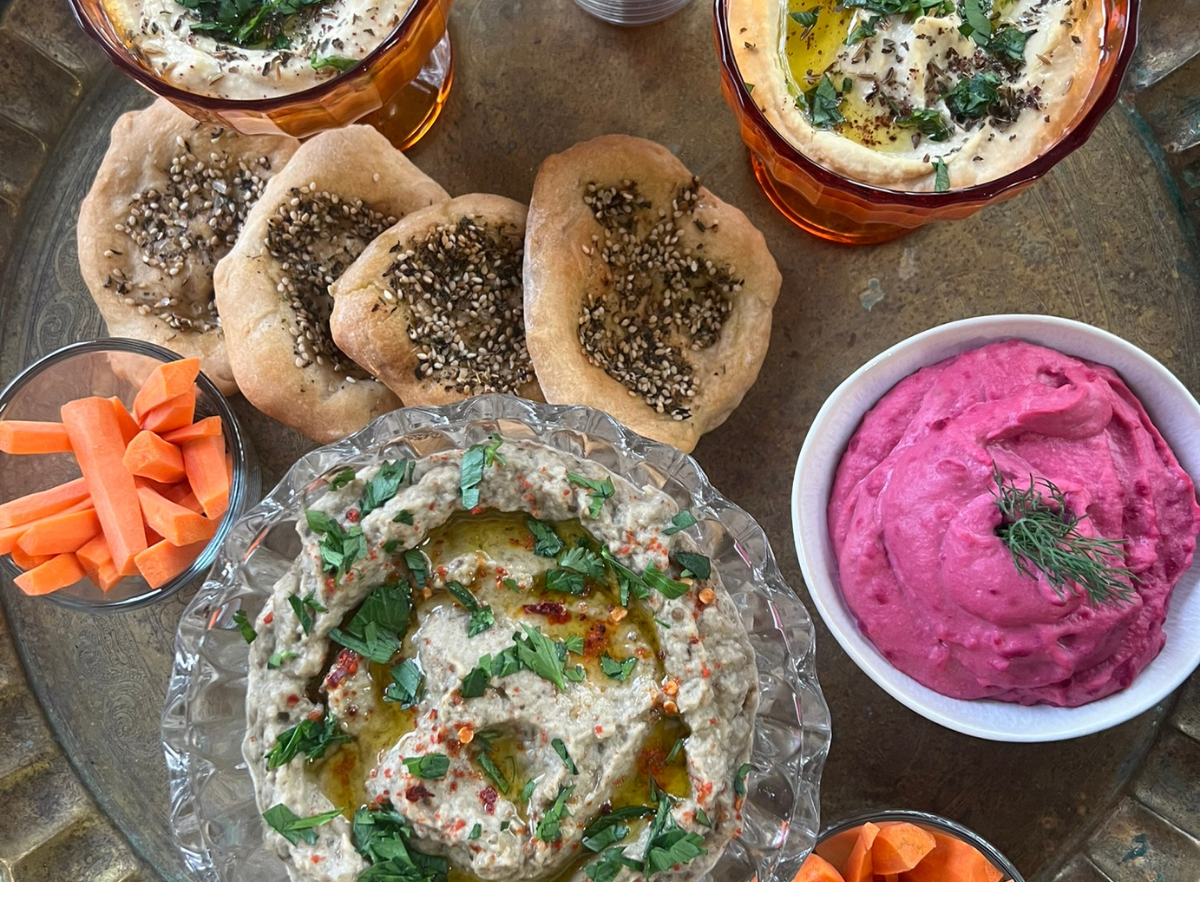 Levante Küche – Vegetarische Mezze 